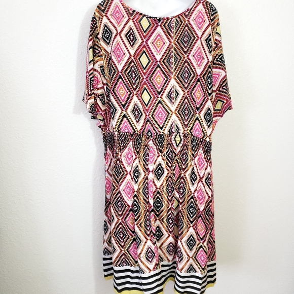 TORRID Dress Short Sleeve Knee Length - Picture 5 of 6